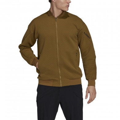 adidas Fleecejacke Terrex Hike braun Herren